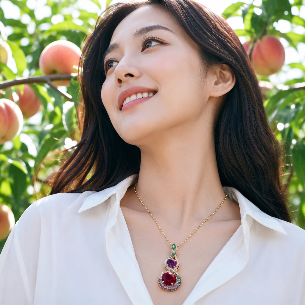 紅寶石設計款吊墜G2505220381