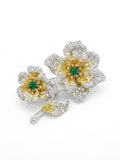 花卉藝術胸針
