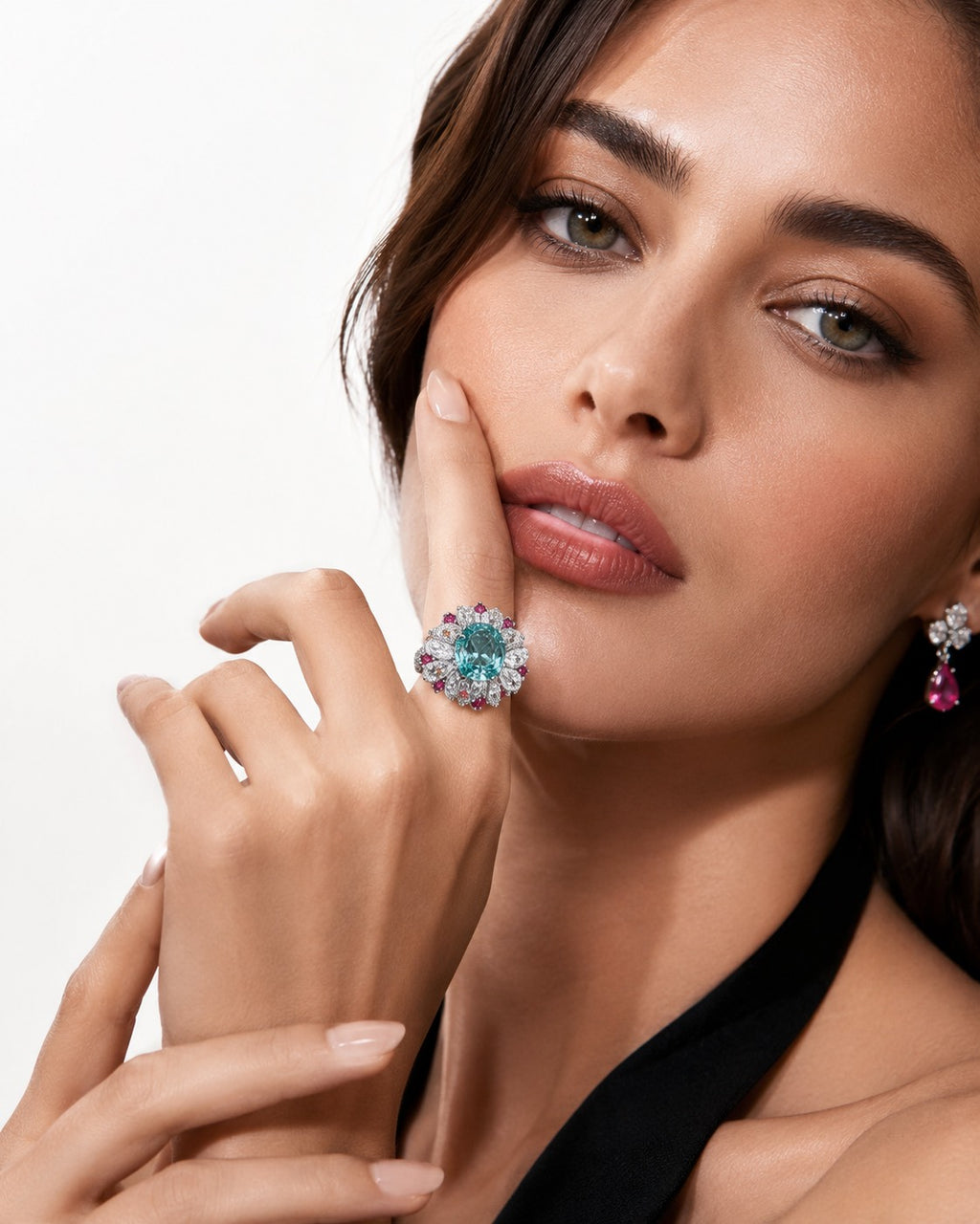 紫羅蘭寶設計戒指K2408080206