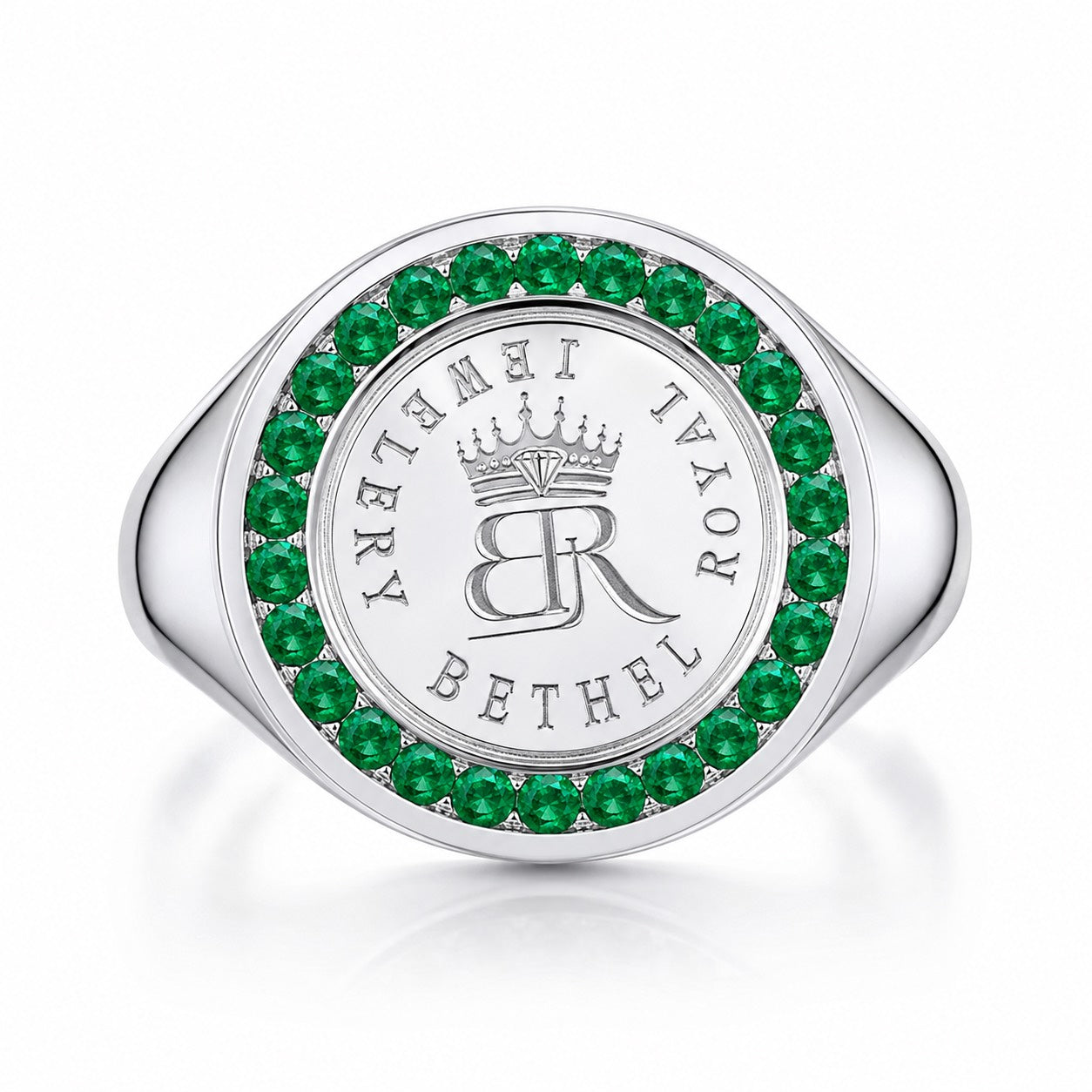 BR祖母綠精工戒指G2506090055